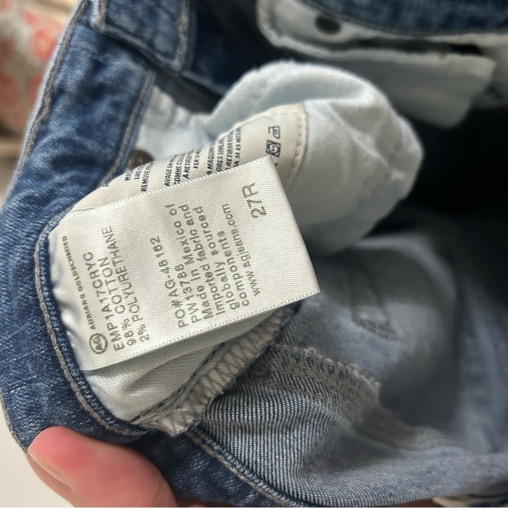 AG Anthropologie Stevie ankle button up jeans - Picture 6 of 6